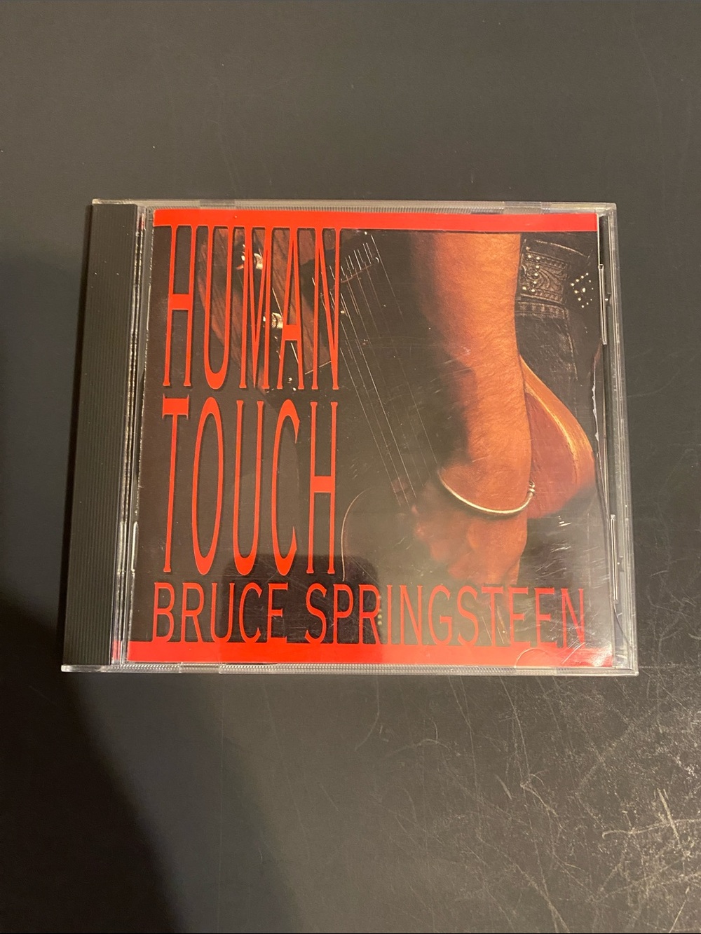 Bruce Springsteen "Human Touch" CD — Red & Black Cover